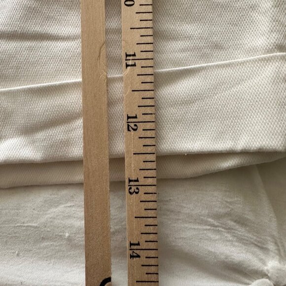 Calvin Klein Womens White Short Shorts Size 10 Cotton Blend Beach Vacation - Picture 10 of 11